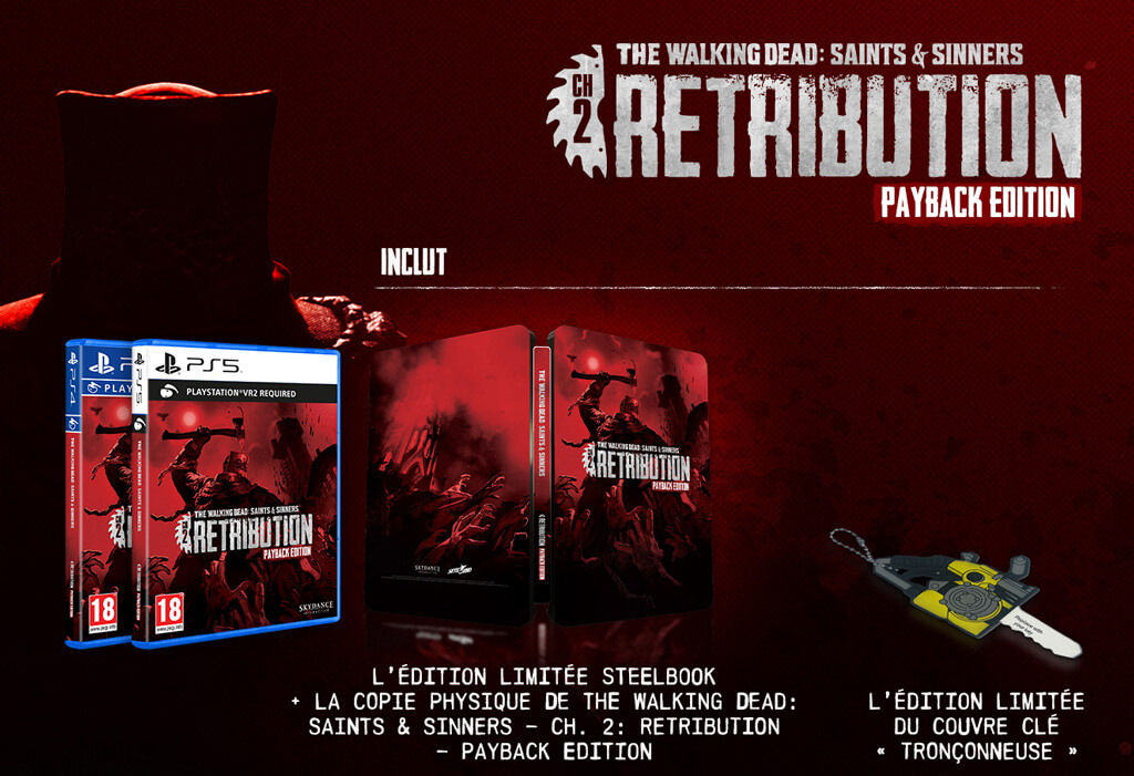 The Walking Dead Saints and Sinners Chapter 2 Retribution Payback steelbook