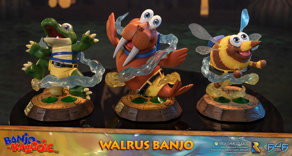 Figurine en résine de Banjo Morse dans Banjo Kazooie par F4F