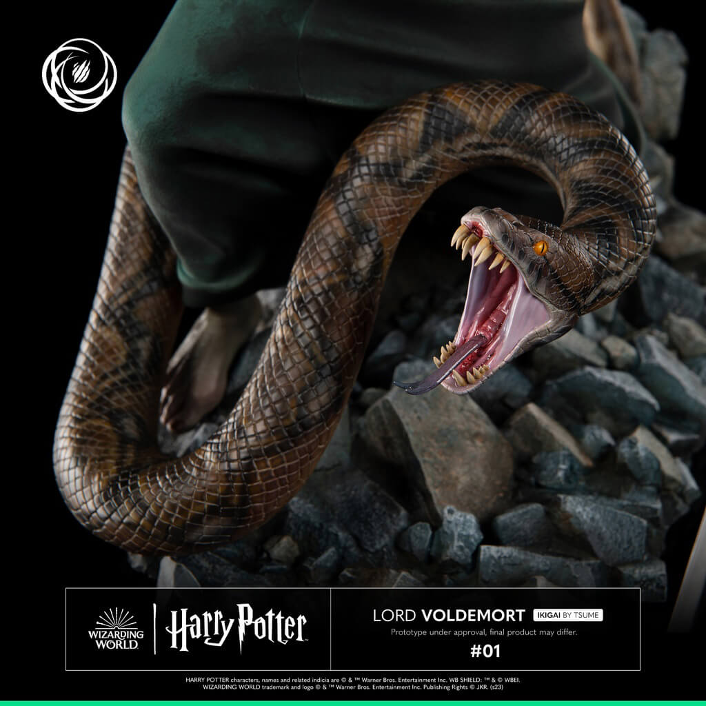 zoom 2 Statuette en résine de Lord Voldemort par Tsume art dans la collection Ikigai