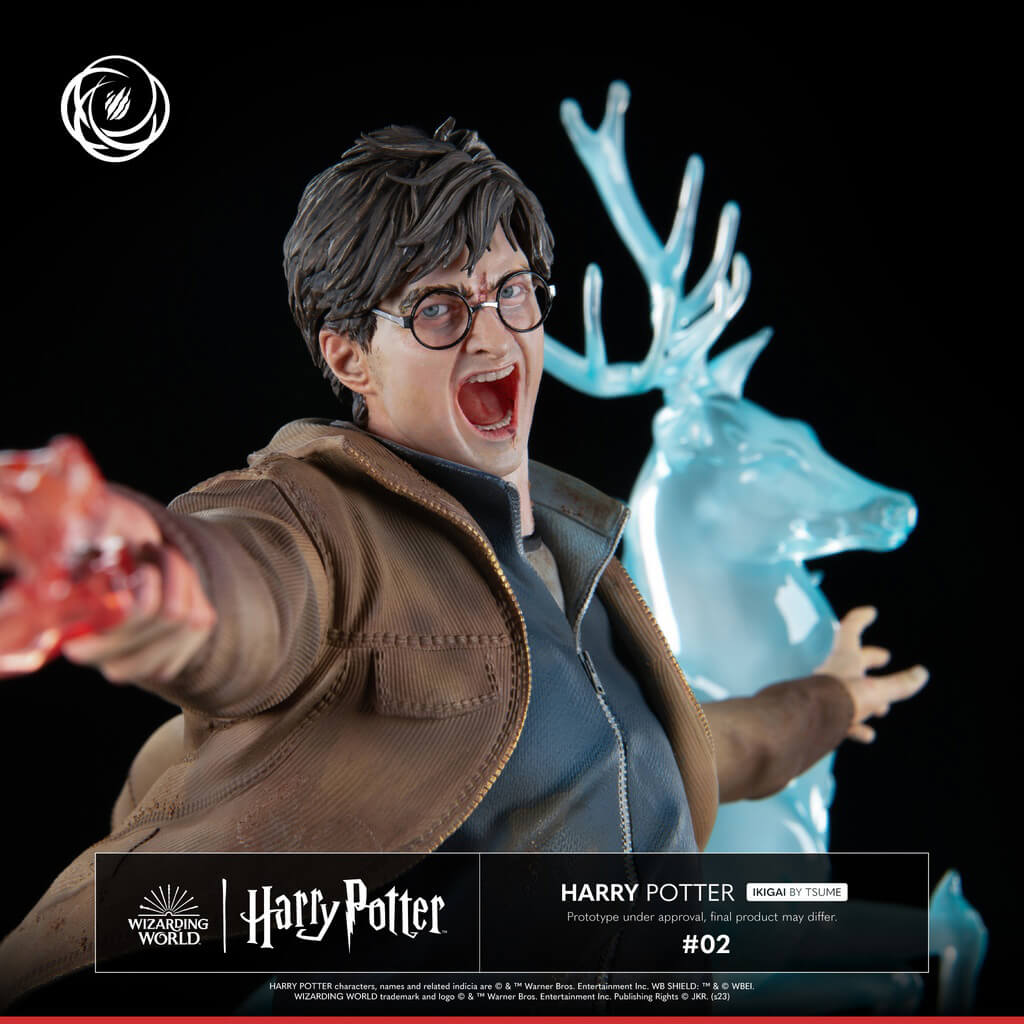 Statuette résine d Harry Potter par Tsume art dans la collection Ikigai