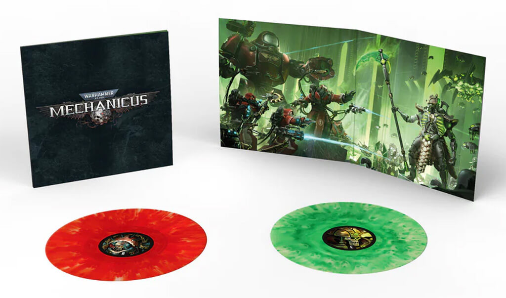 Warhammer 40K Mechanicus BO édition deluxe double Vinyle Coloré