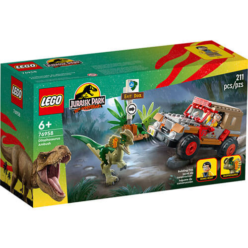 LEGO 0001 L embuscade du dilophosaure LEGO Jurassic Park
