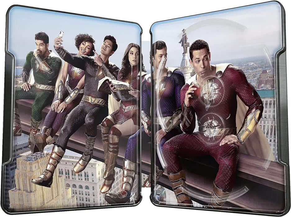 steelbook interne Shazam La Rage des dieux