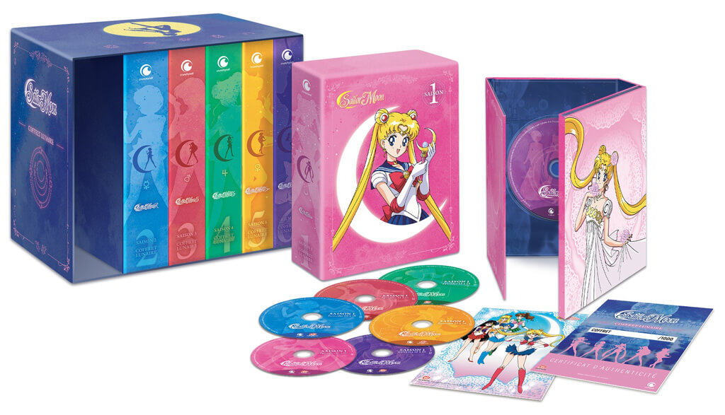 Sailor Moon Saison 1 Edition collector blu ray