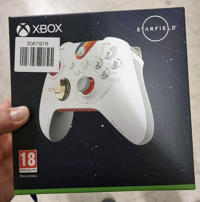 Manette Xbox Series édition spéciale Starfield
