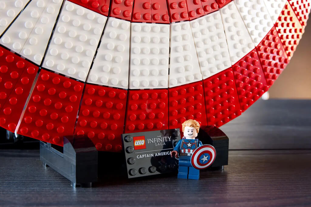 Le bouclier de Captain America LEGO Marvel