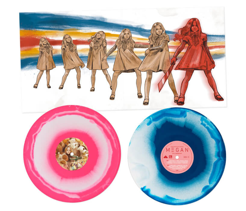 M3GAN bande originale double vinyles coloré