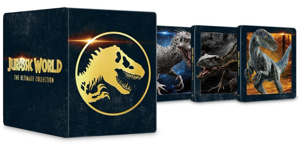 Jurassic World Ultimate Collection coffret steelbook US
