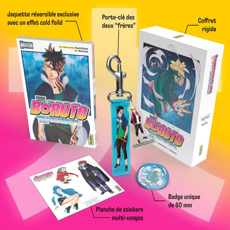 Boruto tome 17  Naruto next generations  Coffret Collector