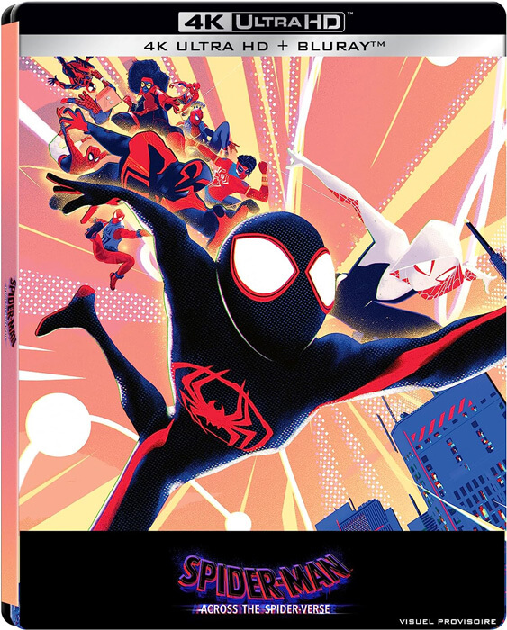 Spider Man Across the Spider Verse steelbook nationale