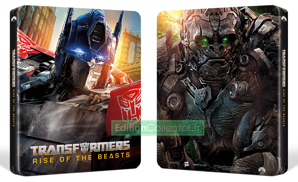 Transformers Rise of the Beasts steelbook 4K