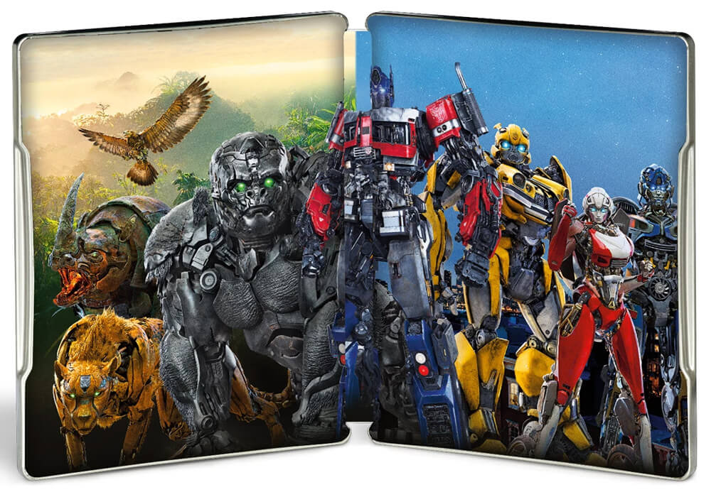 interieur steelbook transformers rise of the beasts