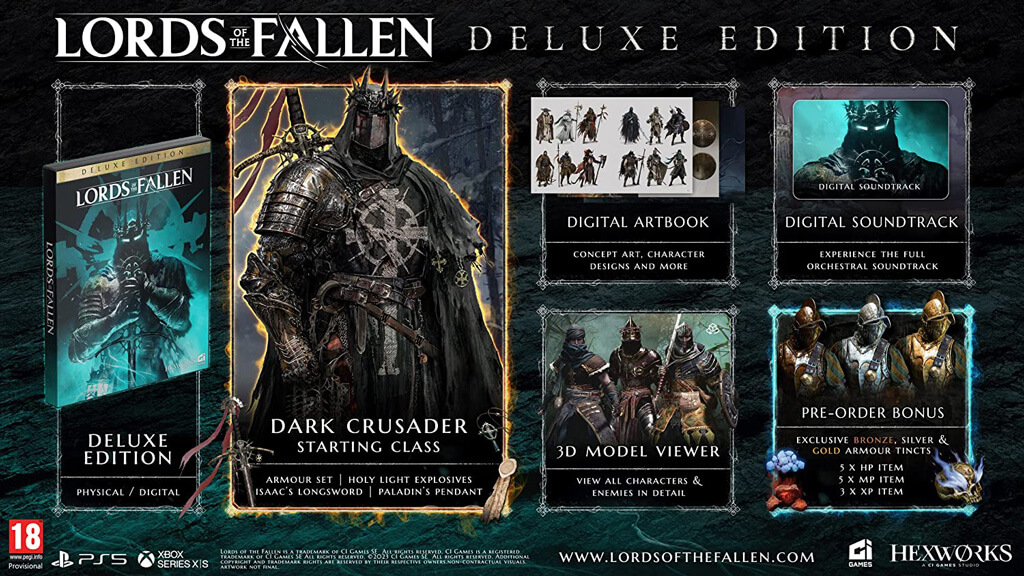Lord of The Fallen édition Deluxe