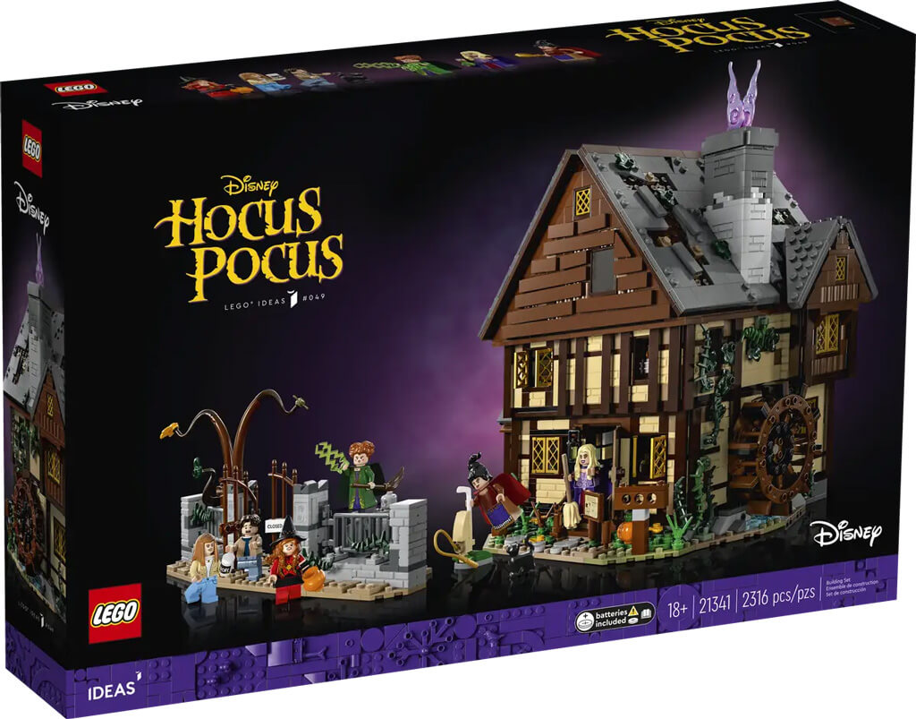 Hocus Pocus Disney le manoir des sœurs Sanderson LEGO ideas