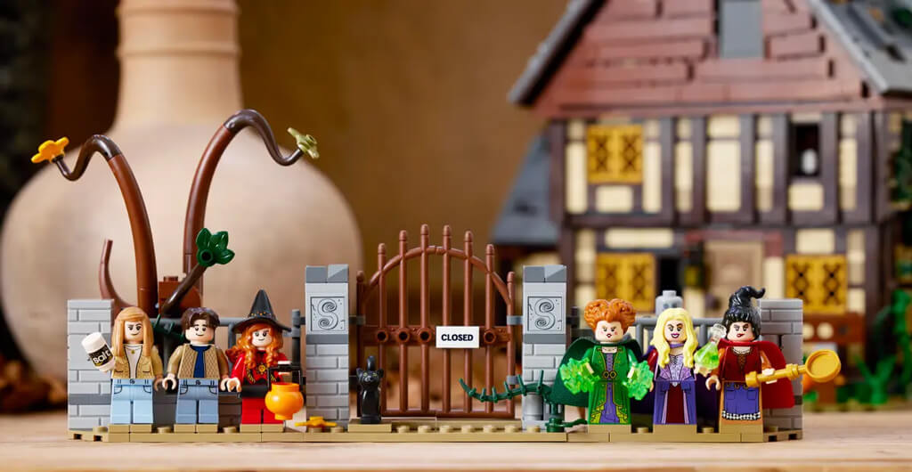 Hocus Pocus Disney le manoir des sœurs Sanderson LEGO ideas figurines