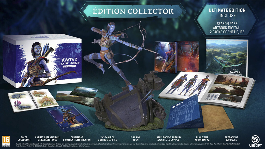 édition collector Avatar Frontiers of Pandora