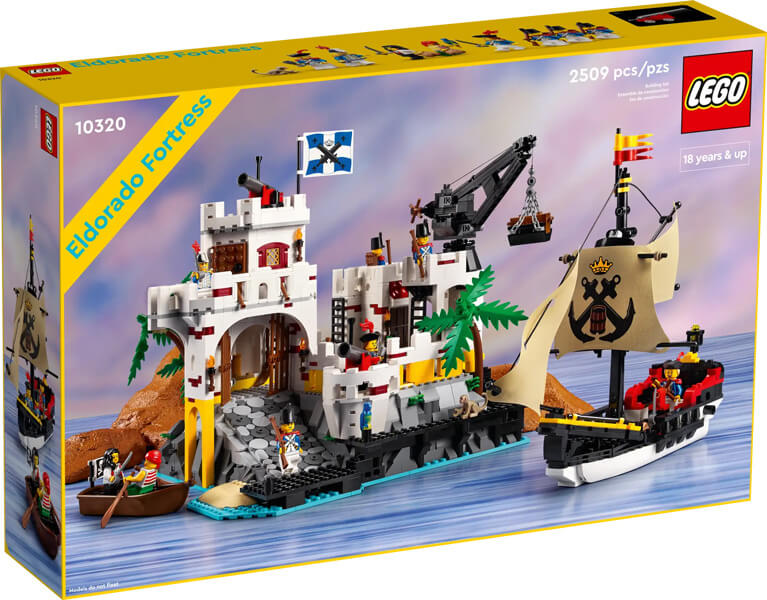 La forteresse de l Eldorado boite LEGO pirate