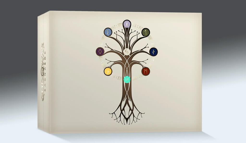 Sculptures bois Hoddmímis dans God of War Ragnarök