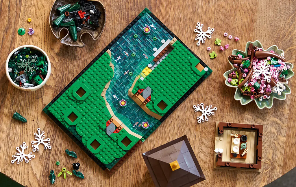 jardin paisible LEGO icons