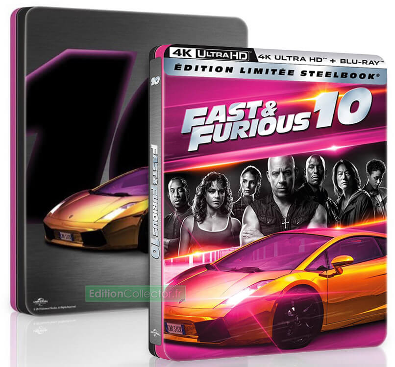 steelbook Fast and Furious 10