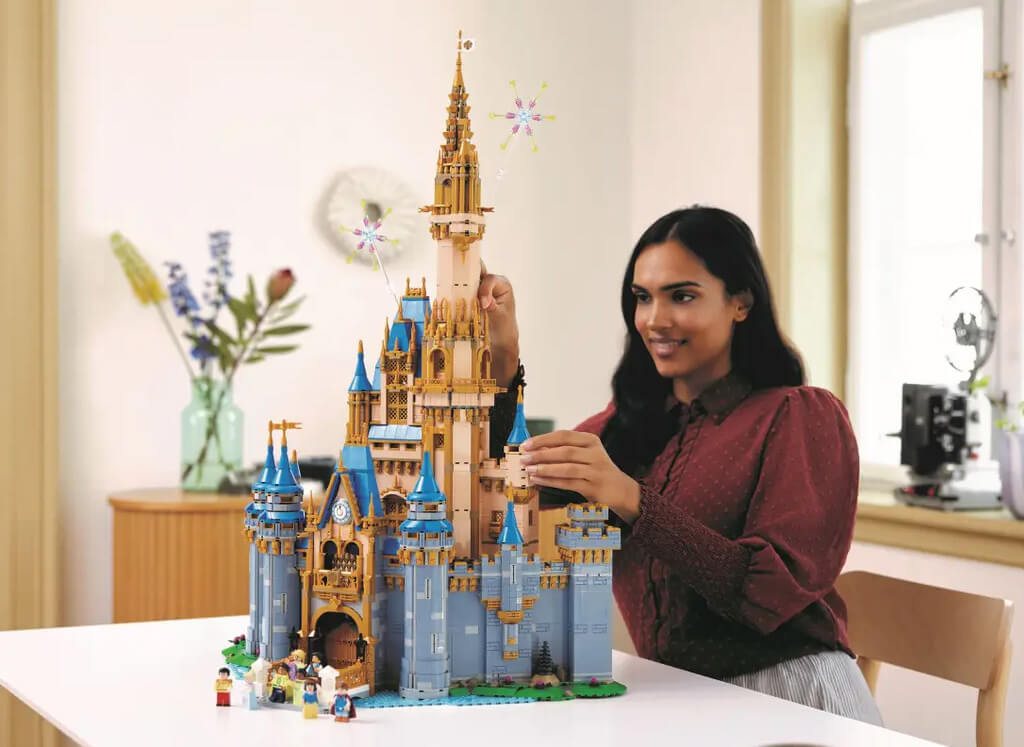 château de Cendrillon Orlando LEGO Disney