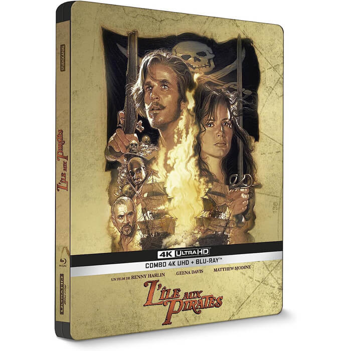 L ile aux pirates 1995 steelbook 4K