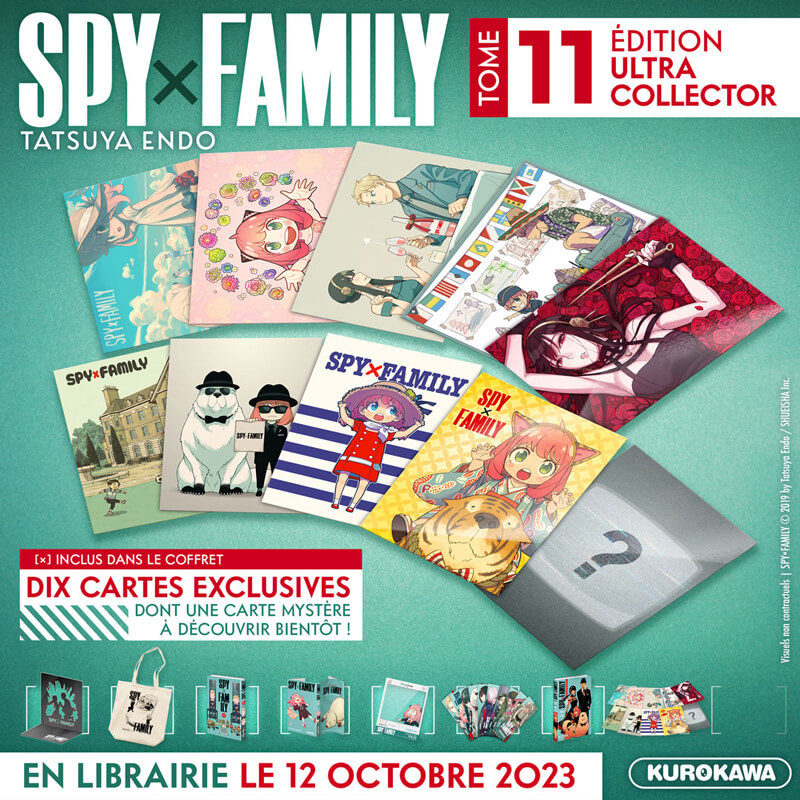 bonus collector spy x family tome 11