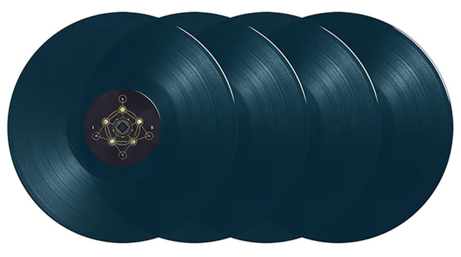 Dragon Age bande originale coffret 4 vinyles bleu
