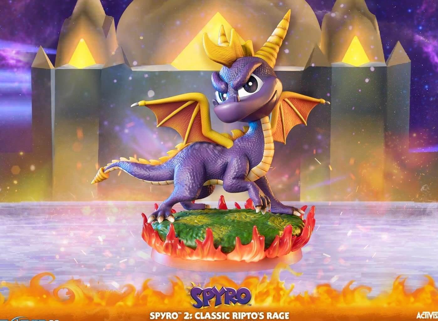 promo figurine spyro