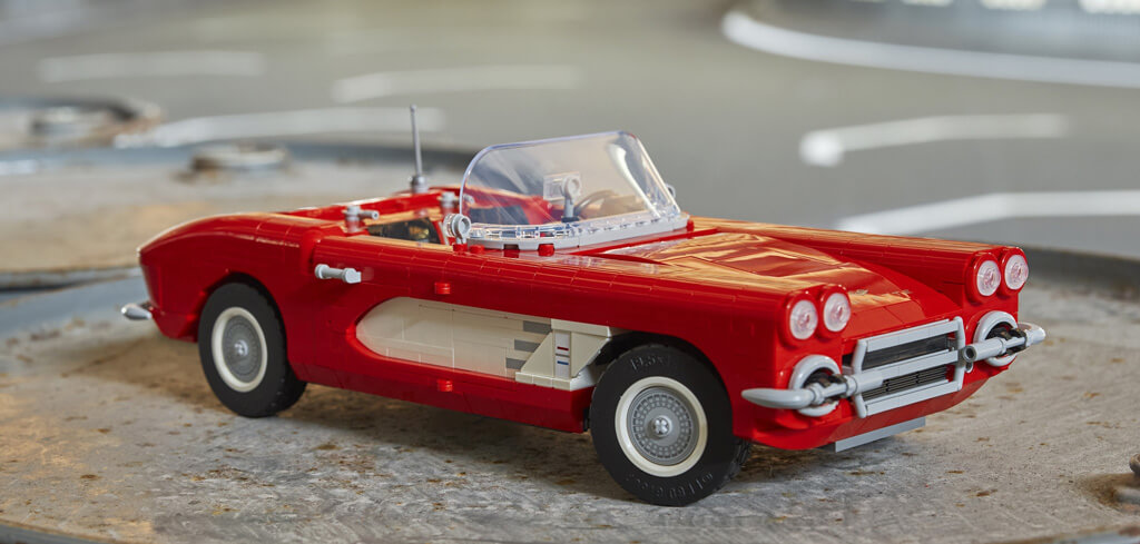 Réplique LEGO de la Corvette 1961