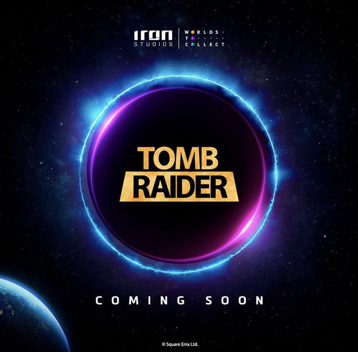 tomb raider statuette iron studios