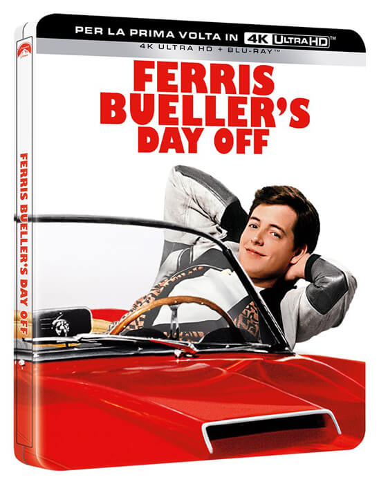 La folle journée de Ferris Bueller steelbook 4K