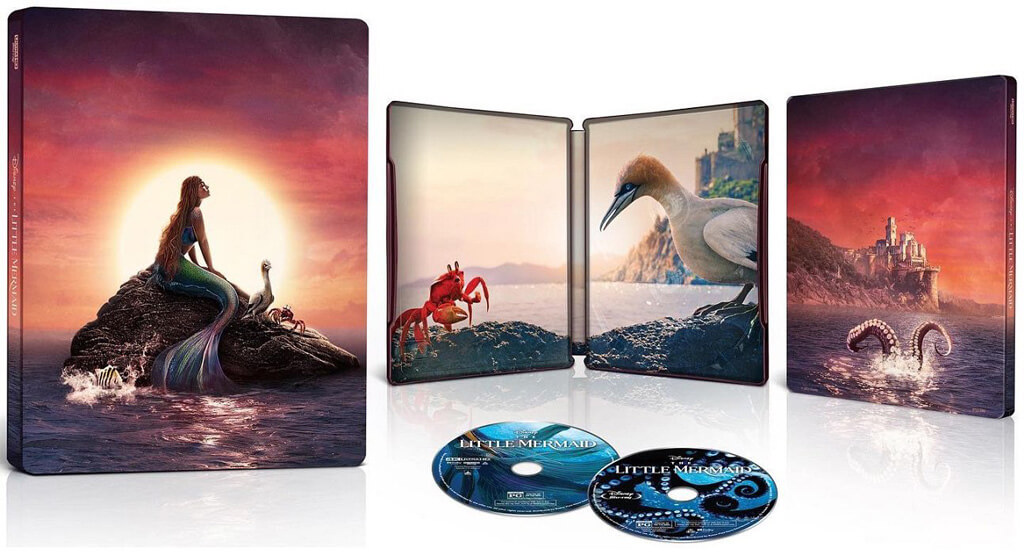 La Petite Sirène  2023  steelbook 4K