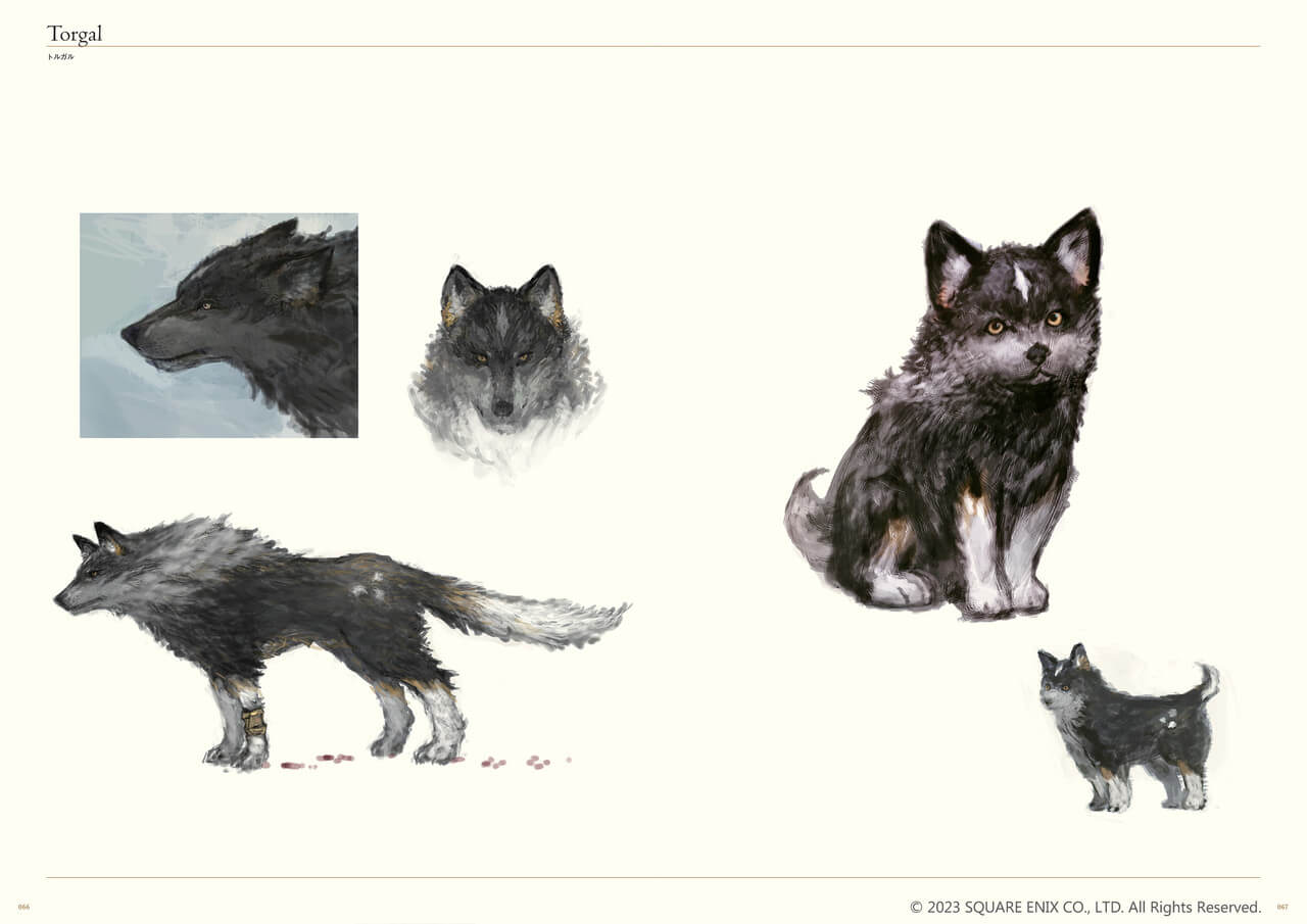 The Art of Final Fantasy XVI artbook page 3