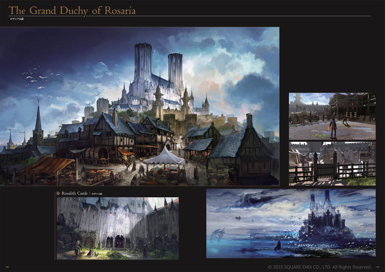 The Art of Final Fantasy XVI artbook page 4