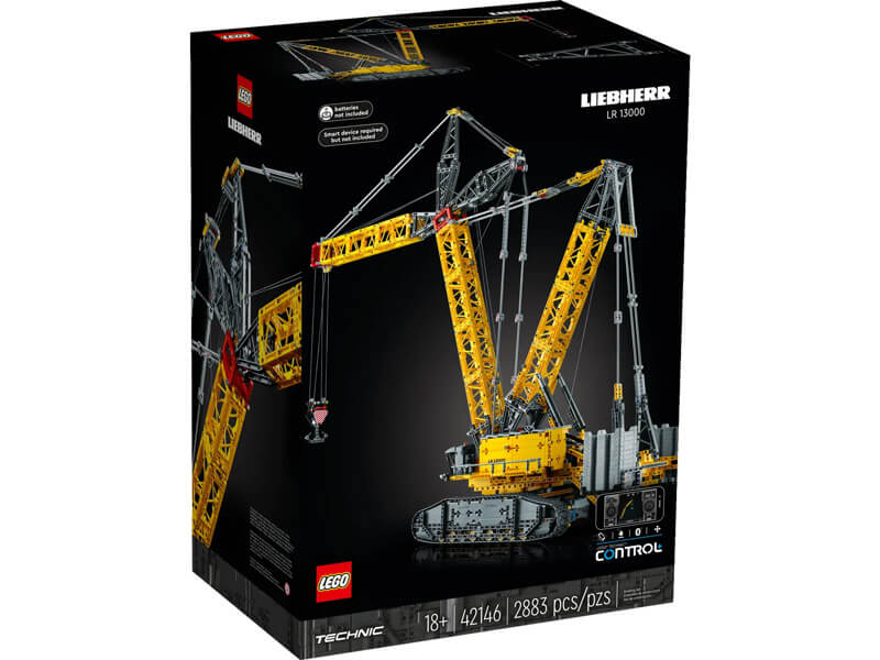 La grue sur chenilles Liebherr LR 13000 LEGO Technic