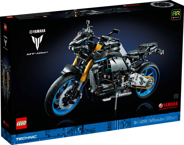 boite moto Yamaha LEGO Technic