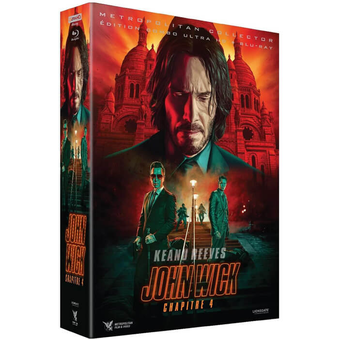 coffret steelbook John Wick Chapitre 4