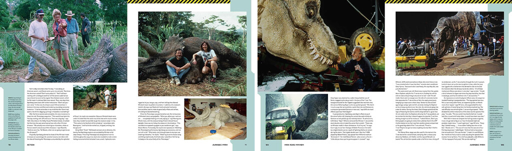 jurassic park page artbook ultime