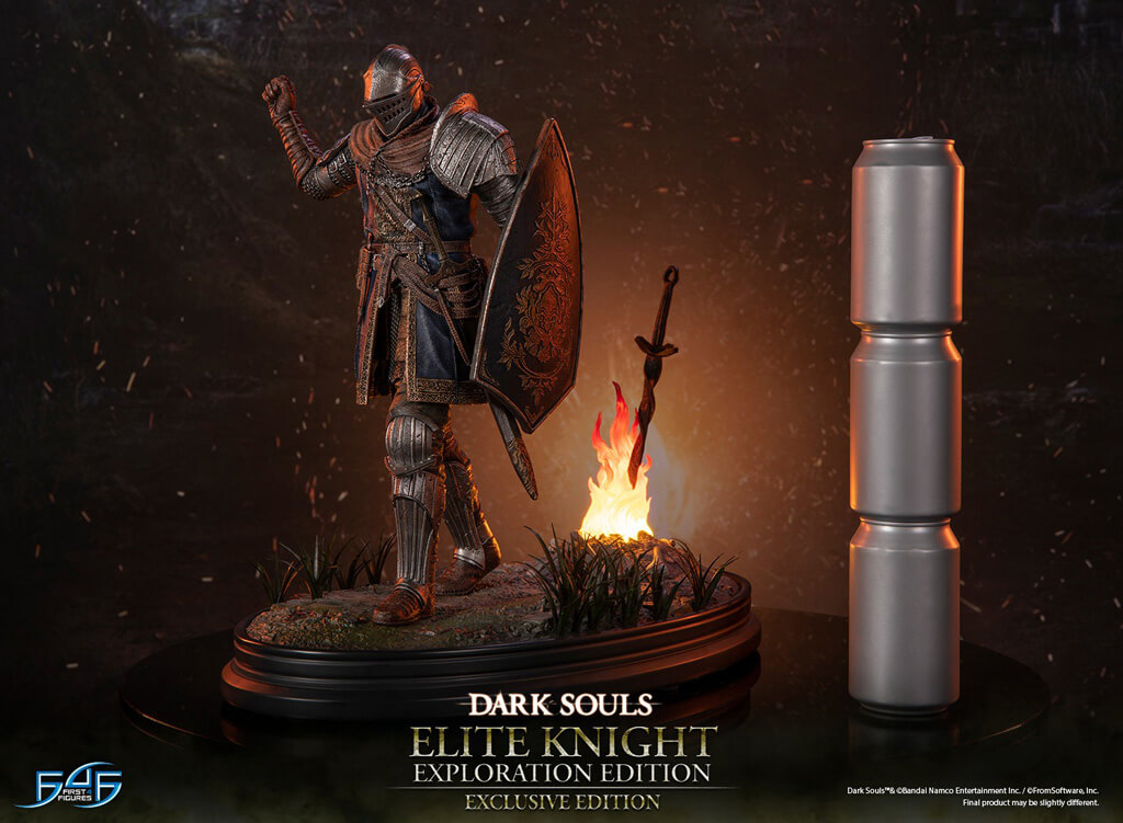 Statuette résine Elite Knight édition exploration dans Dark Souls par F4F