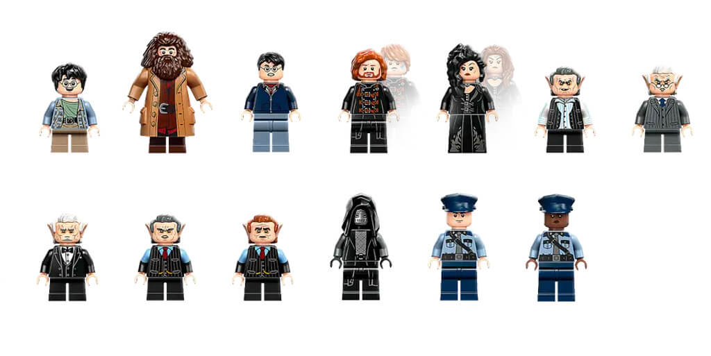 figurines LEGO Harry Potter La banque des sorciers Gringotts Édition Collector