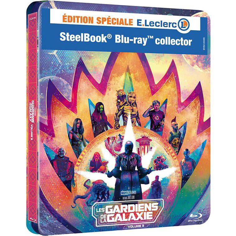 Les Gardiens de la Galaxie Vol 3 steelbook édition spéciale Leclerc