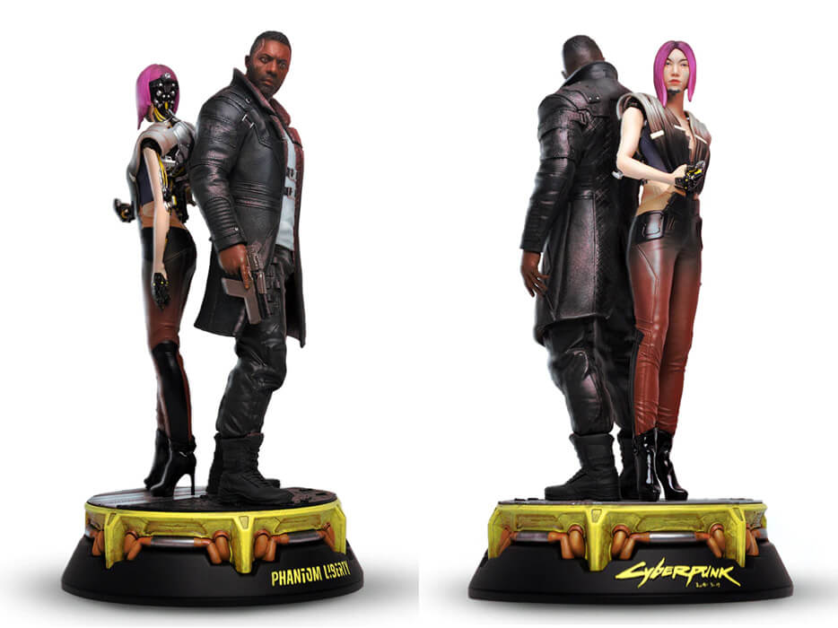 Cyberpunk 2077 Phantom Liberty figurine