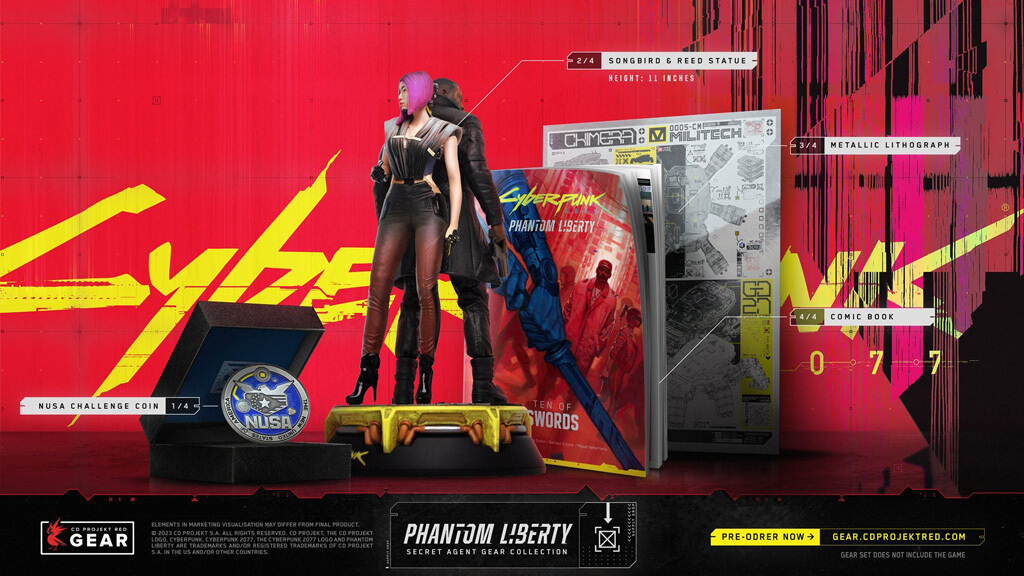 Cyberpunk 2077 Phantom Liberty collector