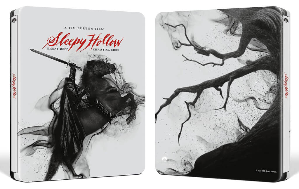 Sleepy Hollow la légende du cavalier sans tête steelbook 4K