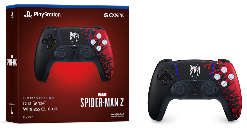 Manette DualSense édition limitée Spider Man 2