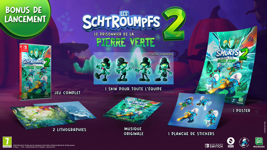 Les Schtroumpfs 2 Le Prisonnier de la Pierre Verte