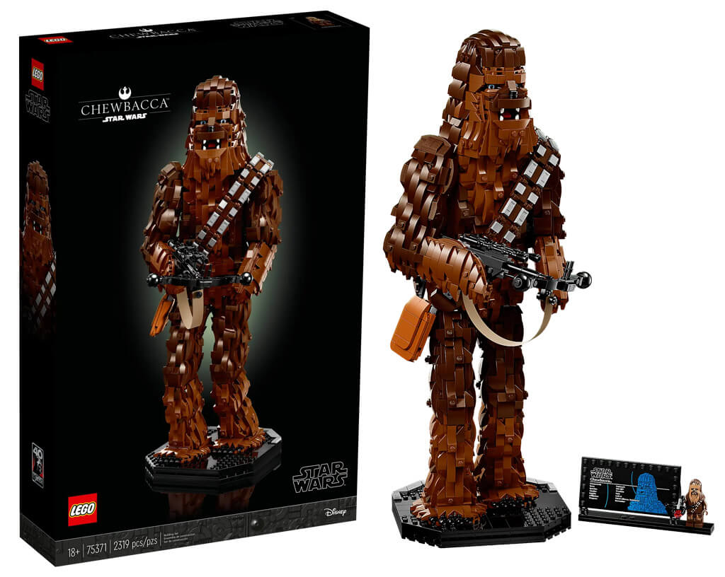 Figurine LEGO de Chewbacca
