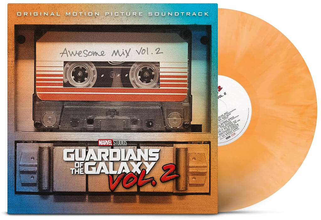 Les Gardiens de la Galaxie Vol 2 Bande originale vinyle coloré