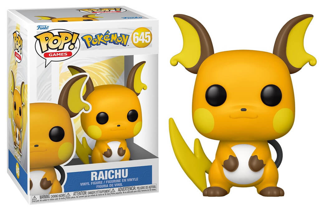 Figurine Funko Pop Pokémon de Raichu